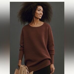 Anthro Long Tunic Sweater